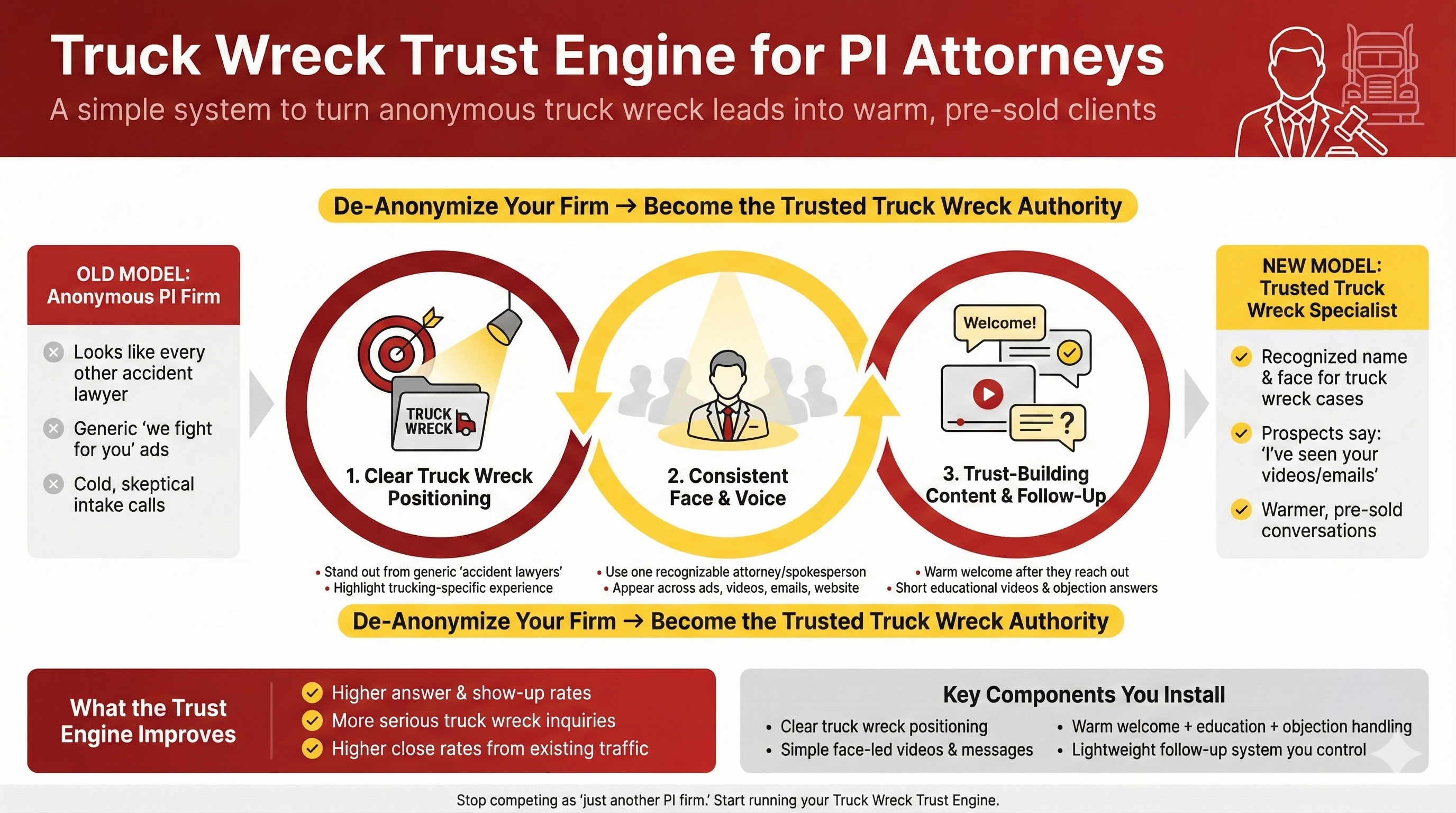 Truck Wreck Trust Engine Framework — Turn anonymous leads into warm, pre-sold clients
